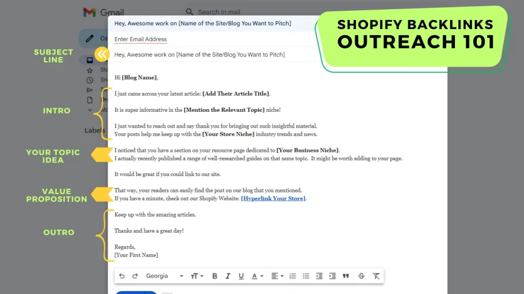 Shopify Backlinks Outreach 101 Guide