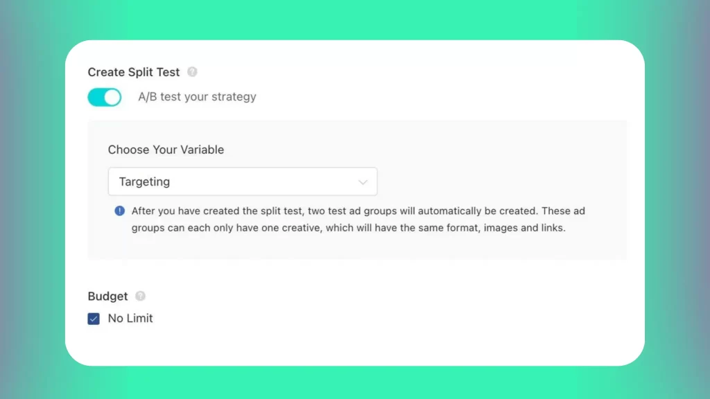 Create Shopify Split Test