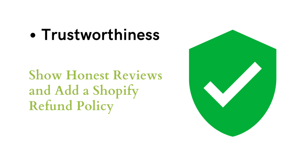 Trustworthiness in Shopify EEAT Content