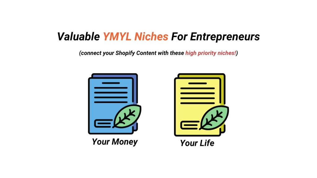 YMYL Niches for Shopify Businesses